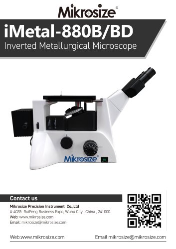iMetal-880B/BD Inverted Metallurgical Microscope
