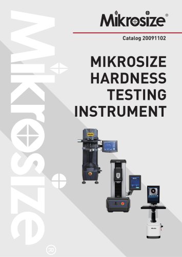 MIKROSIZE HARDNESS TESTING INSTRUMENT