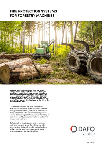 Dafo VFSS For Forestry Machines