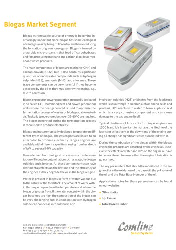 IRSphinx Biogas Market Segment