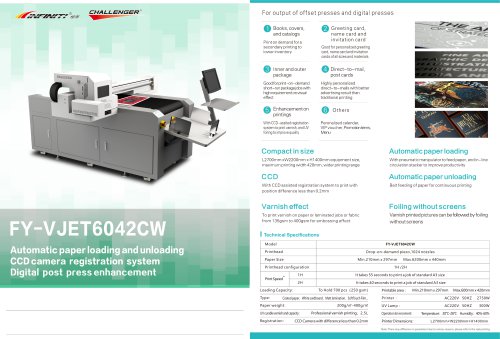 Automatic paper feeding CCD camera registration Digital post press enhancement system