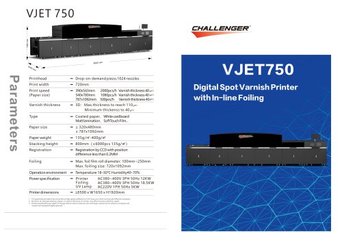 Digital Spot Varnish Printer with In-line Foiling