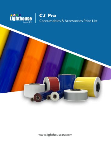 CJ Pro - Euro RRP Consumable Pricelist