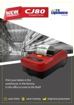 CJ80-C / CJ80-T - Brochure and Consumables Pricelist