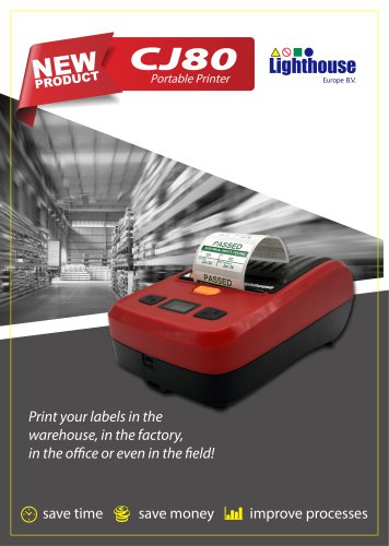 CJ80 - Euro RRP Brochure & Consumable Pricelist
