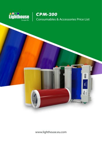CPM-200 - Euro RRP Consumable Pricelist