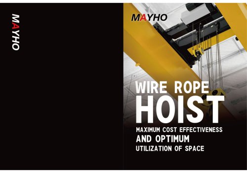 Electric Wire Rope Hoist