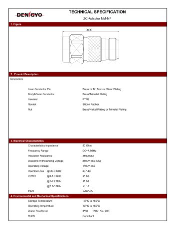 ZC-ADAPTOR NM-NF