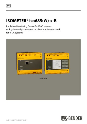 ISOMETER&reg; iso685(W)-x-B