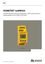 ISOMETER® isoRW425