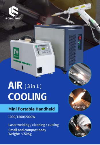 Handheld Fiber Laser Welding Machine 3-in-1