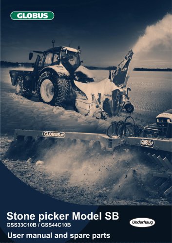 Globus Stone picker model SB