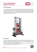 Serie UTM-E 600 kN Universal Testing Machines