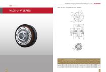 strain wave gearbox NLGS-U-V SERIES