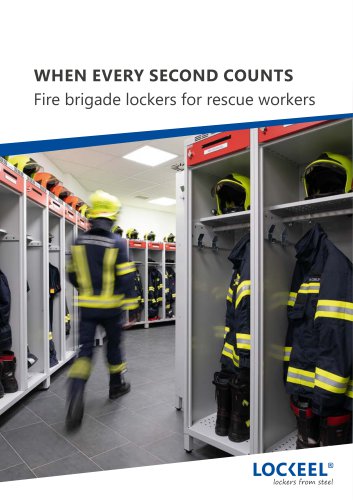Fire brigade lockers