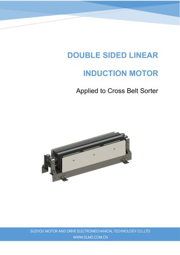 Double Sided Linear Motor 5.5KW Catalogue (Linear Induction Motor)