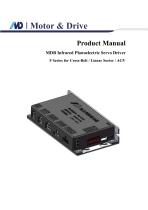 Specification of MDB-F Infrared Photoelectric Servo Drive V1.2(NCBS Roller Drive)