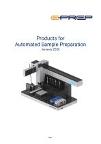 Products for Automated Sample Preparation January 2026