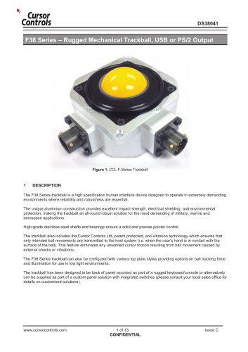 F38 Trackball