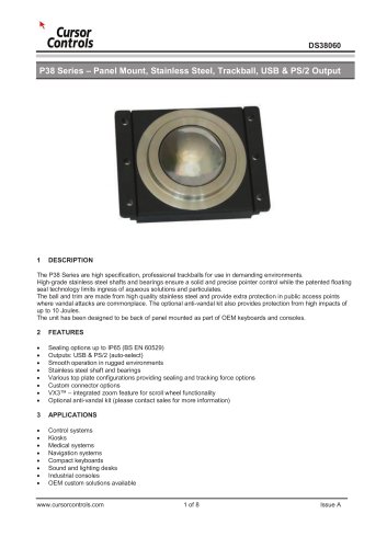 P38 Standard Stainless Steel