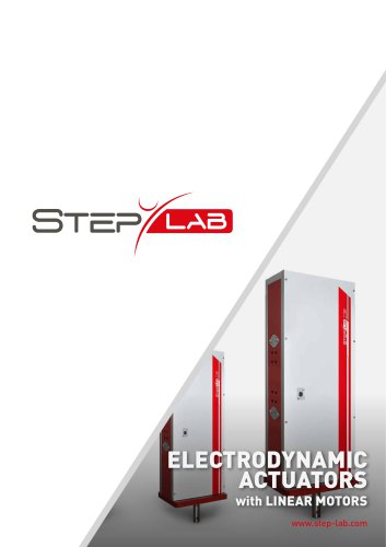 ELECTRODYNAMIC ACTUATORS with LINEAR MOTORS