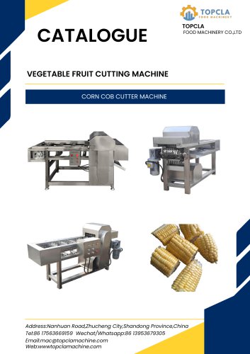 CORN COB CUTTER MACHINE