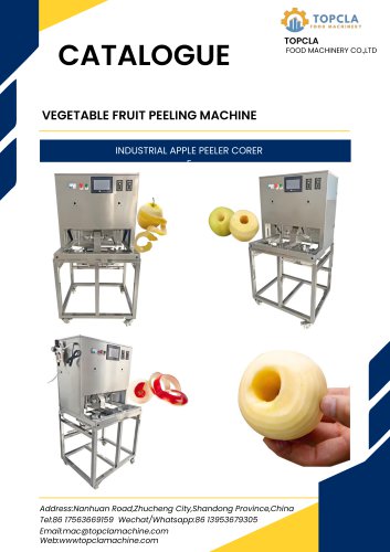 INDUSTRIAL APPLE PEELER CORER