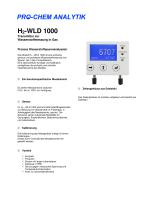 Product data sheet H2-WLD 1000