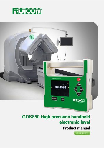 GDS850 High precision handheld electronic level