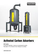 Activated carbon adsorber ACT series