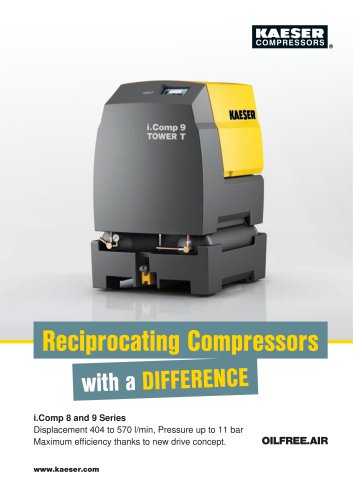 Reciprocating Compressors i.Comp 8 and 9 Series