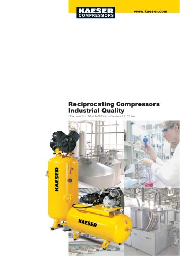 Reciprocating Compressors Industrial Quality