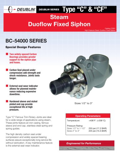 Duoflow Fixed Siphon