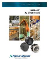 UNIBRAKE ® AC Motor Brakes