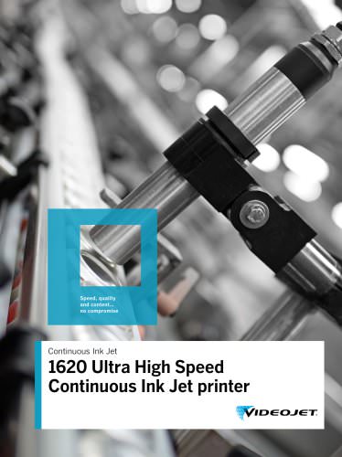 Continuous Ink Jet 1620 Ultra High Speed Continuous Ink Jet printer