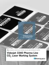 Videojet 3340 Pharma Line CO2 Laser Marking System