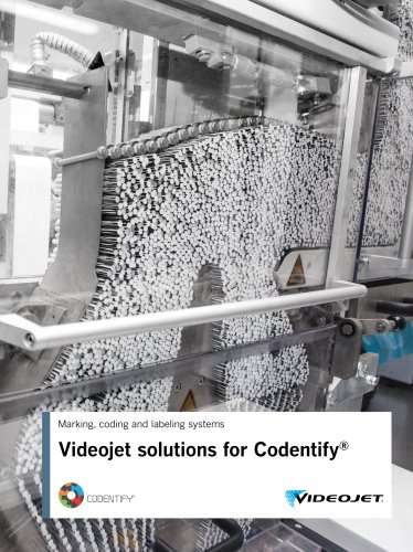 Videojet solutions for Codentify®