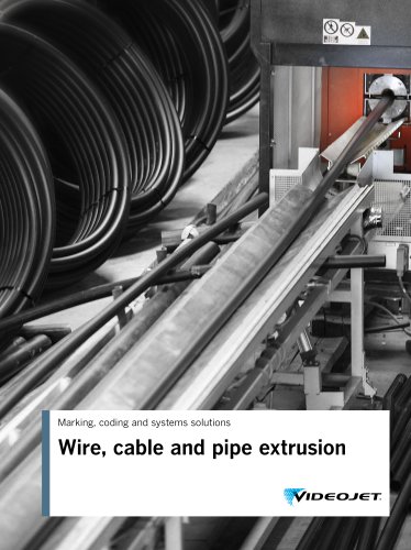 Wire, cable and pipe extrusion