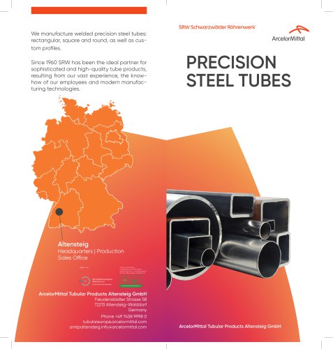 PRECISION STEEL TUBES