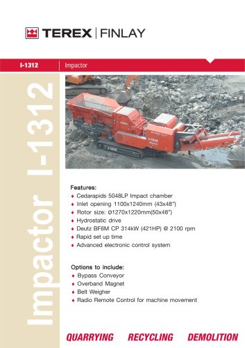 Crushing - I1312 Impact Crusher