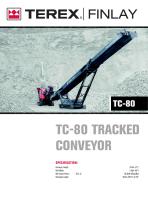 TC-80 TRACKED CONVEYOR