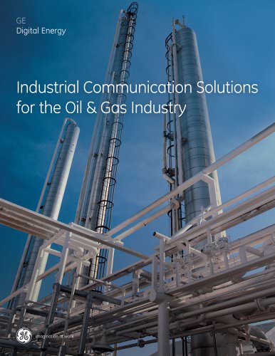 Digital Energy Industrial Communications Oil and Gas Brochure