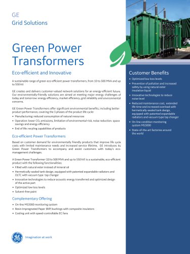 Green Power Transformers