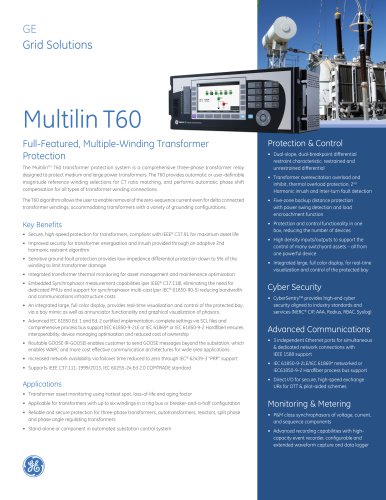 Multilin T60