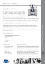 OMVE MPV231FE & MPV351FE Fermentation Vessels