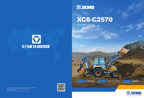 Backhoe Loader XC8-C2570 WEICHAI