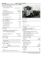 NXG4250D3WC XCMG 430HP 6x4 tractor truck