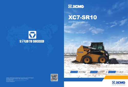 Skid Steer Loader XC7-SR10