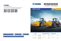 XCMG Tier4 Final Engine Wheel Loader XC949