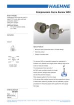 Miniature Compression Force Sensor DK0